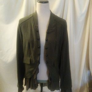 Umgee dark green jacket. Size L